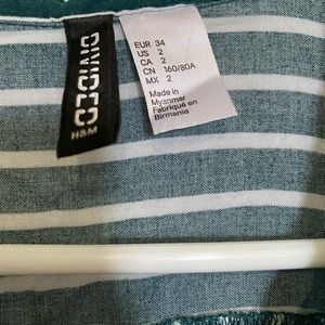 H&M shirt size 2